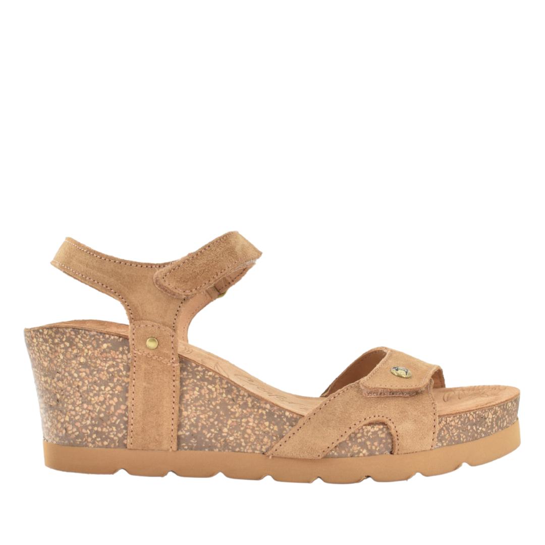 DAMES OPEN SCHOENEN-Bruin suède