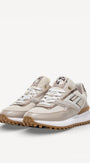 DAMES SPORTIEVE VETERSCHO-Beige leer