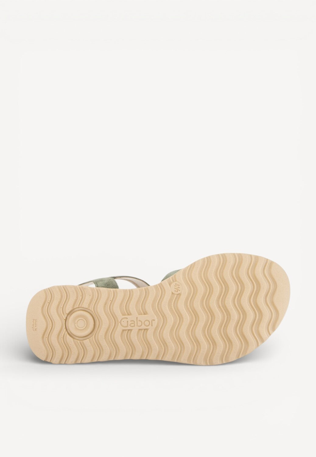 DAMES OPEN SCHOENEN-Groen suède/nubuck