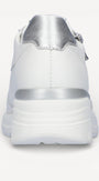 DAMES SPORTIEVE VETERSCHO-Wit leer