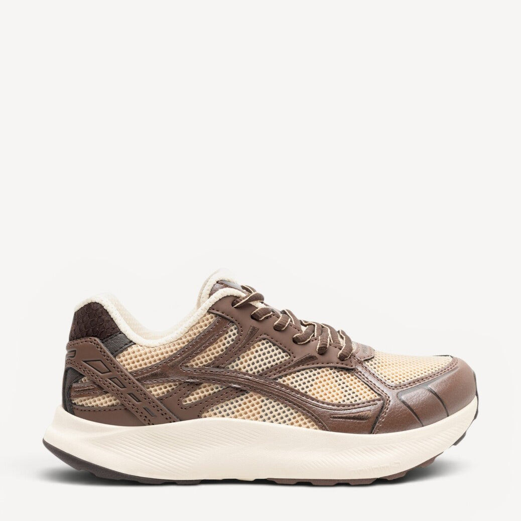 DAMES SPORTIEVE VETERSCHO-Beige combi kleur