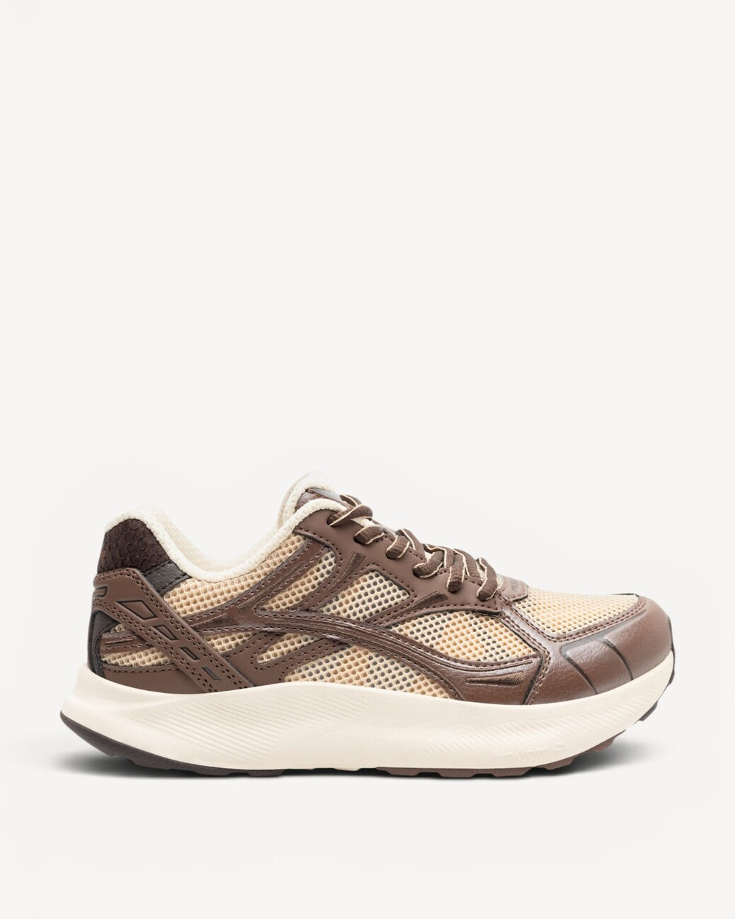 DAMES SPORTIEVE VETERSCHO-Beige combi kleur