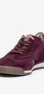 DAMES SPORTIEVE VETERSCHO-Rood suède/nubuck
