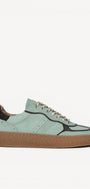 DAMES SPORTIEVE VETERSCHO-Groen suède/nubuck