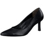 BALLERINAS + PUMPS-Zwart leer