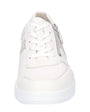 DAMES SPORTIEVE VETERSCHO-Wit leer