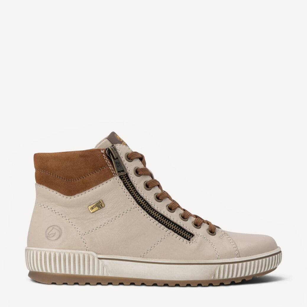 DAMES SPORTIEVE VETERSCHO-Beige leer