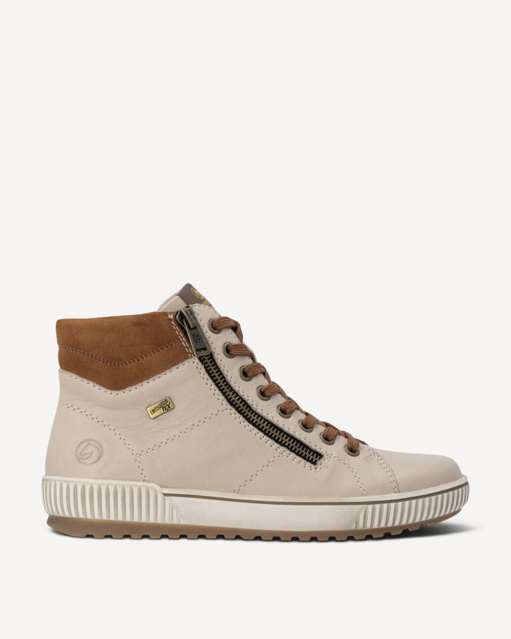 DAMES SPORTIEVE VETERSCHO-Beige leer