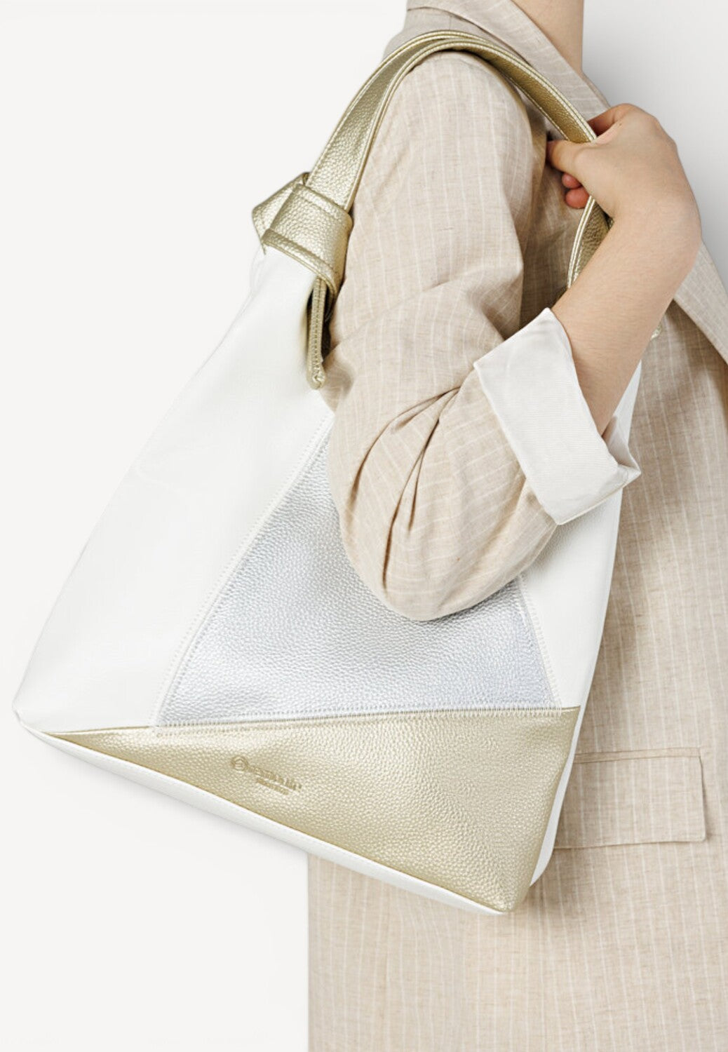 Handtassen-Goud combi kleur