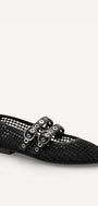 DAMES INSTAPSCHOENEN-Zwart leer
