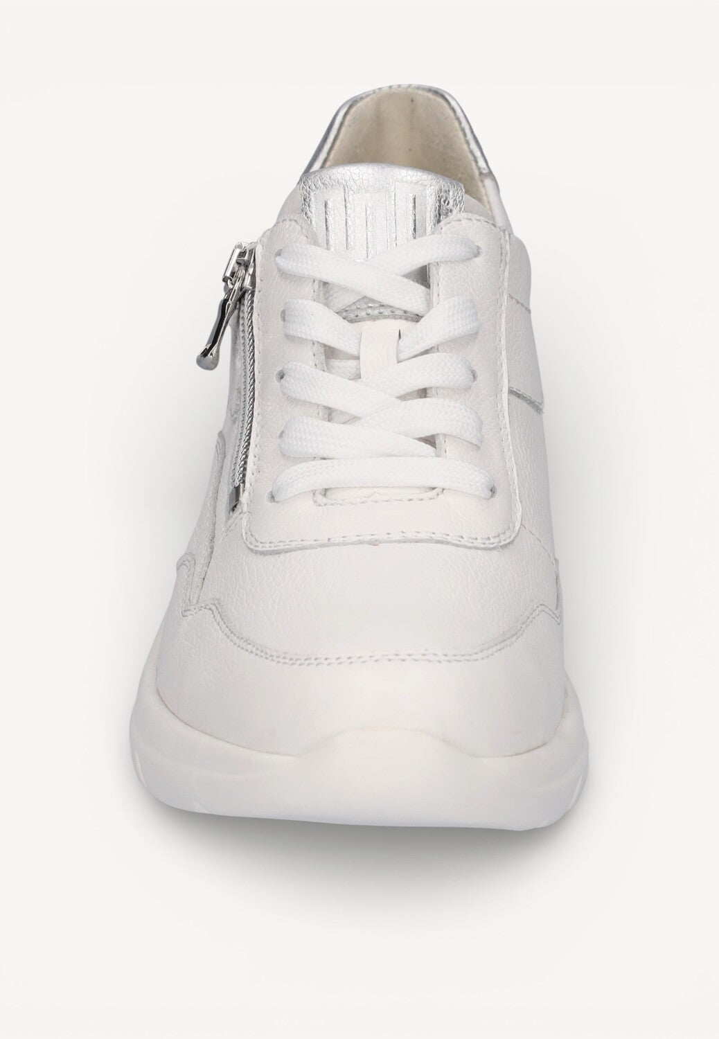 DAMES SPORTIEVE VETERSCHO-Wit leer