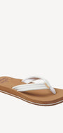 DAMES OPEN SCHOENEN-Wit leer