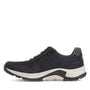 Heren veterschoenen-Blauw suède/nubuck