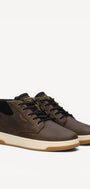 Heren boots-Bruin leer