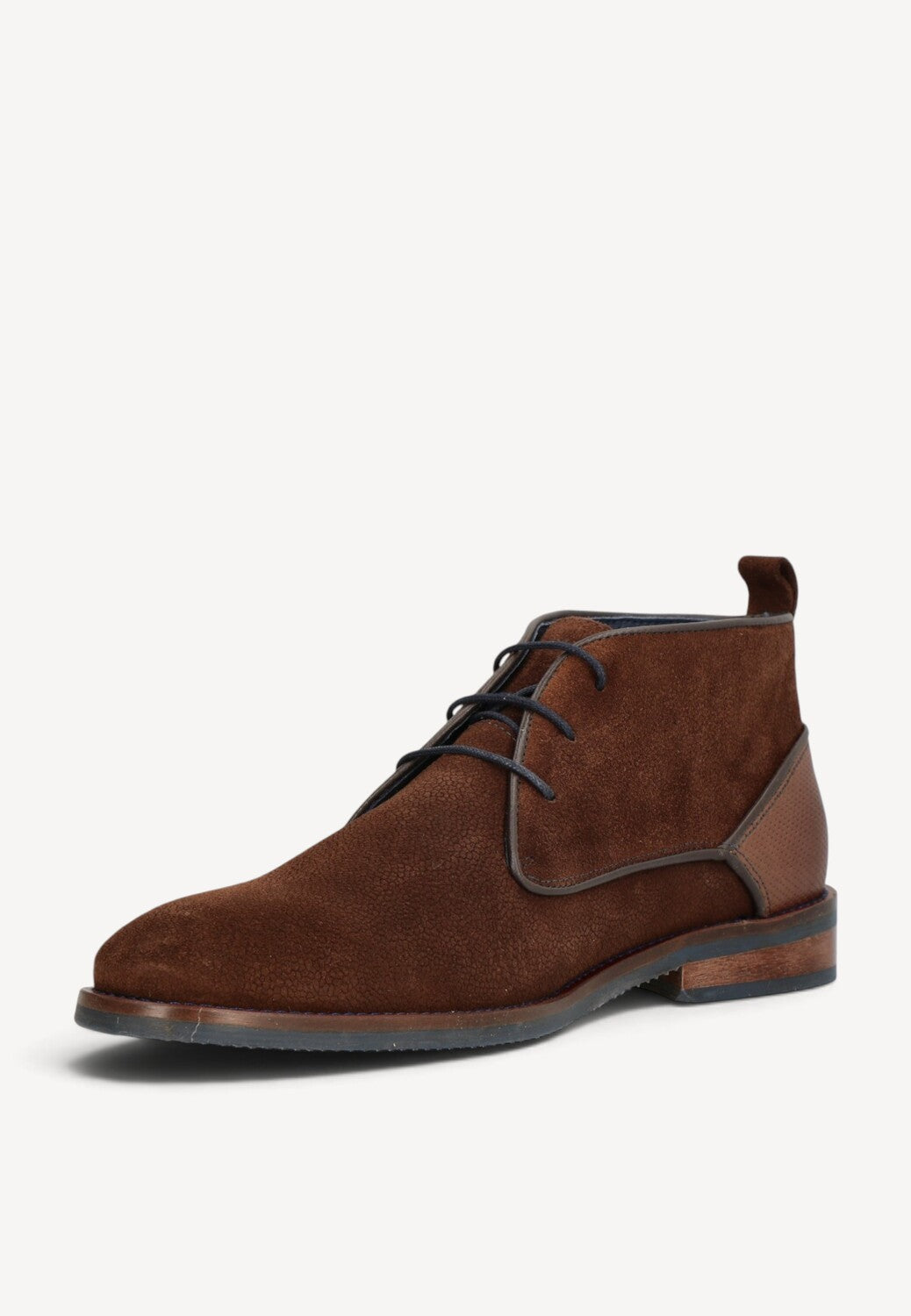 Heren boots-Bruin suède