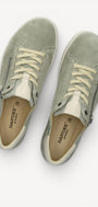 DAMES SPORTIEVE VETERSCHO-Groen suède/nubuck