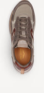Heren veterschoenen-Beige suède/nubuck