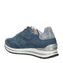 DAMES SPORTIEVE VETERSCHO-Blauw suède/nubuck