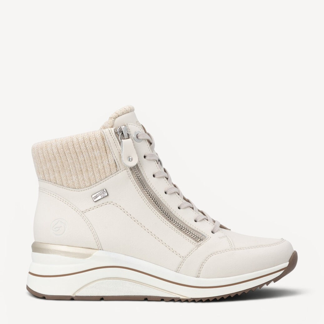 DAMES SPORTIEVE VETERSCHO-Beige leer
