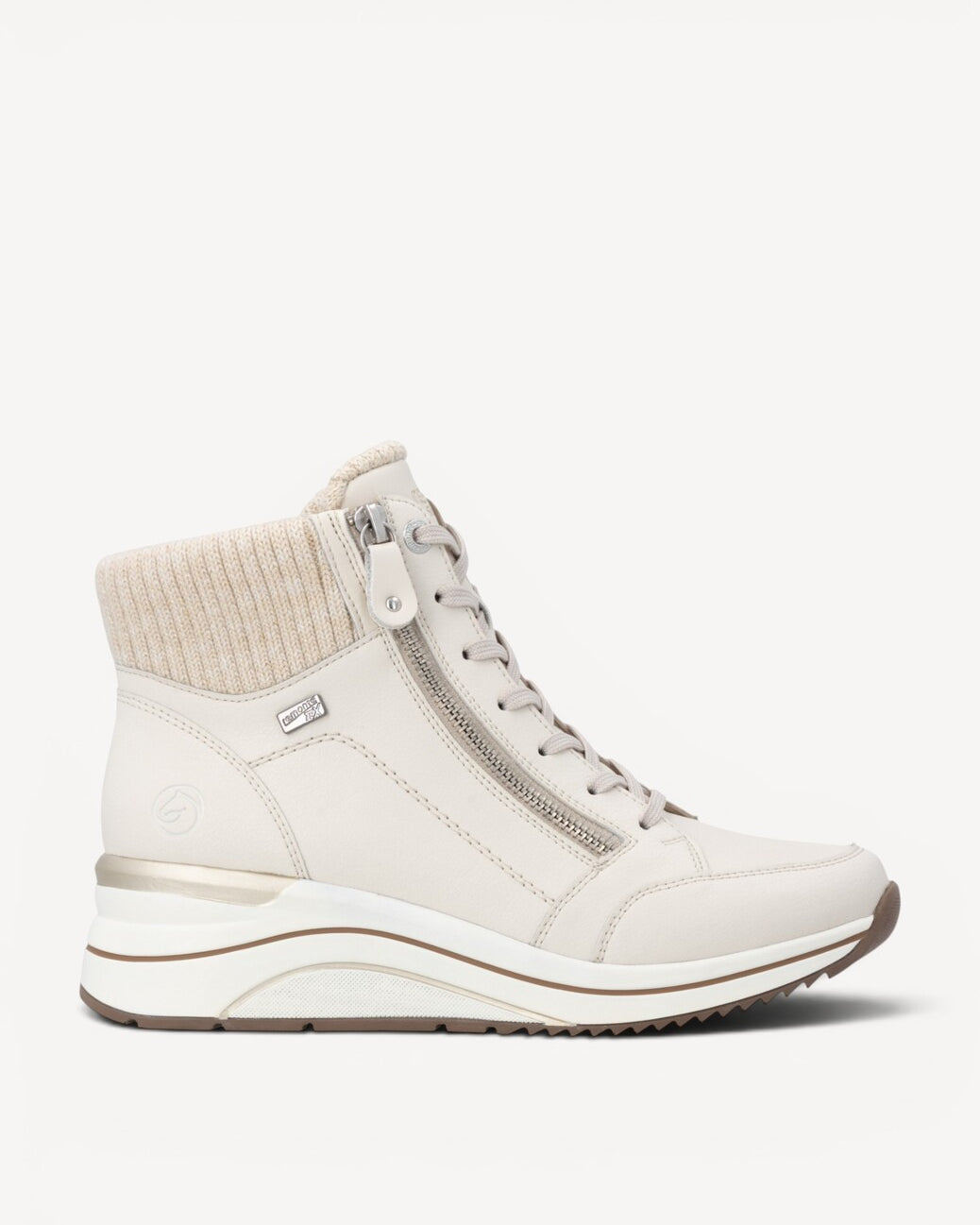 DAMES SPORTIEVE VETERSCHO-Beige leer