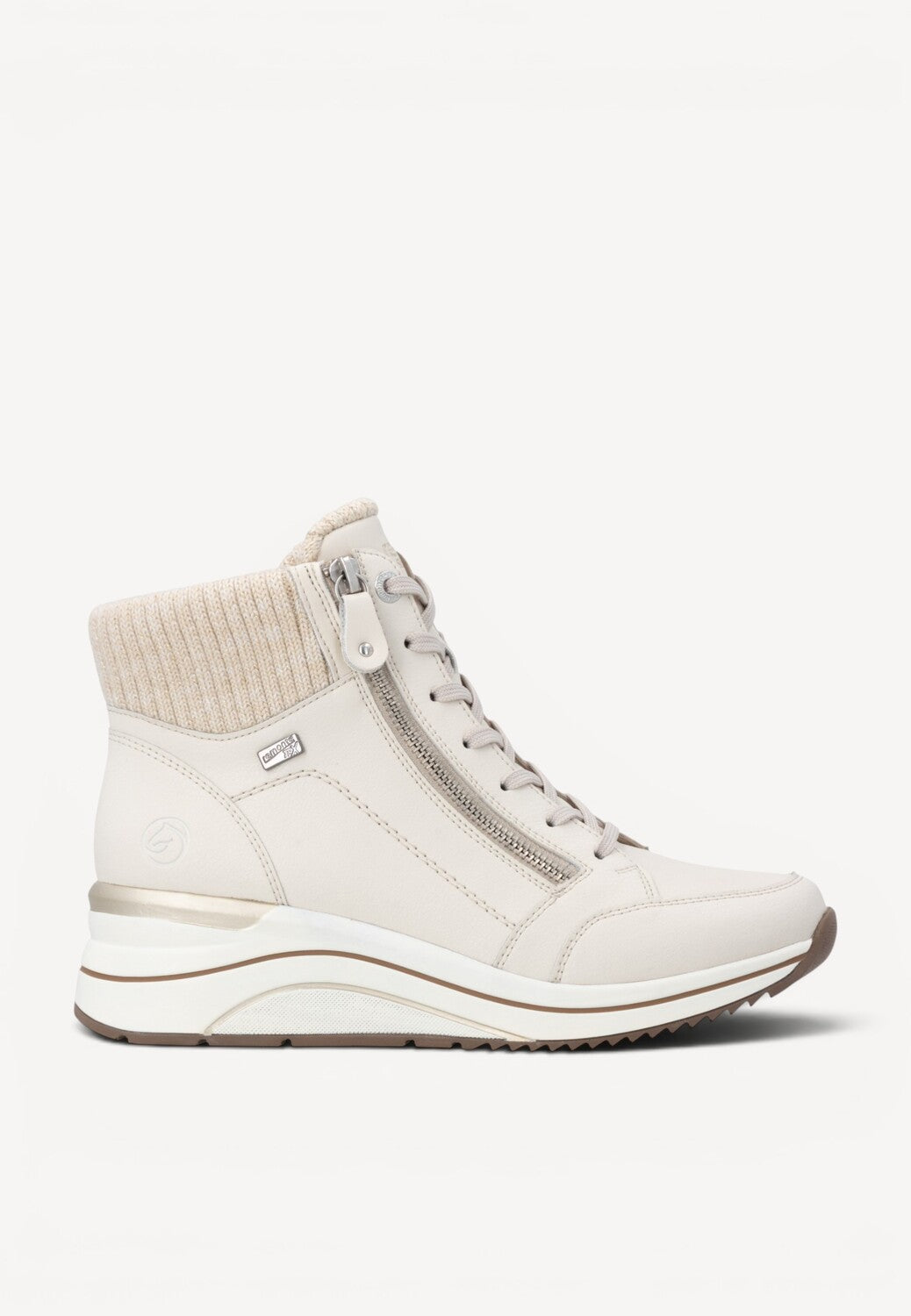 DAMES SPORTIEVE VETERSCHO-Beige leer