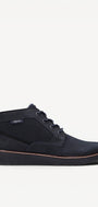 Heren boots-Blauw suède/nubuck