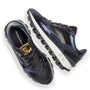 DAMES SPORTIEVE VETERSCHO-Blauw leer