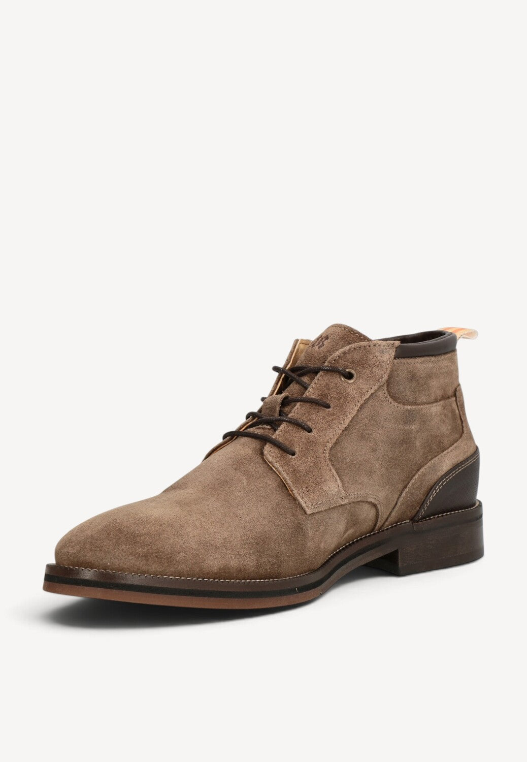 Heren boots-Beige suède/nubuck