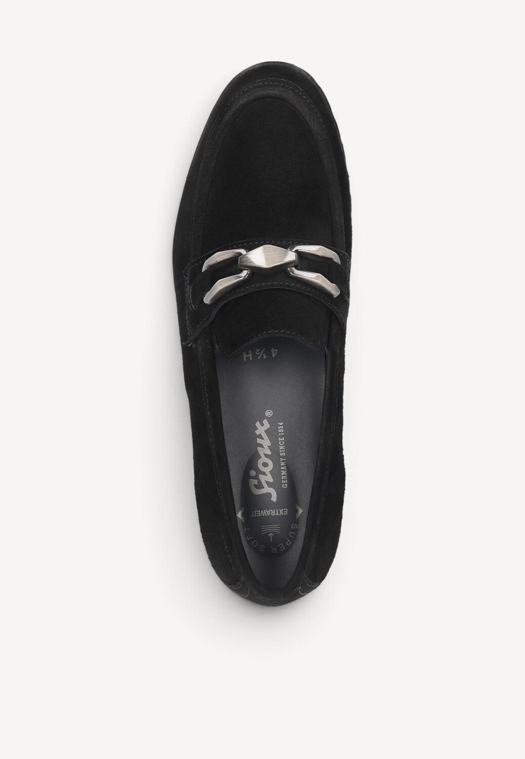DAMES INSTAPSCHOENEN-Zwart suède