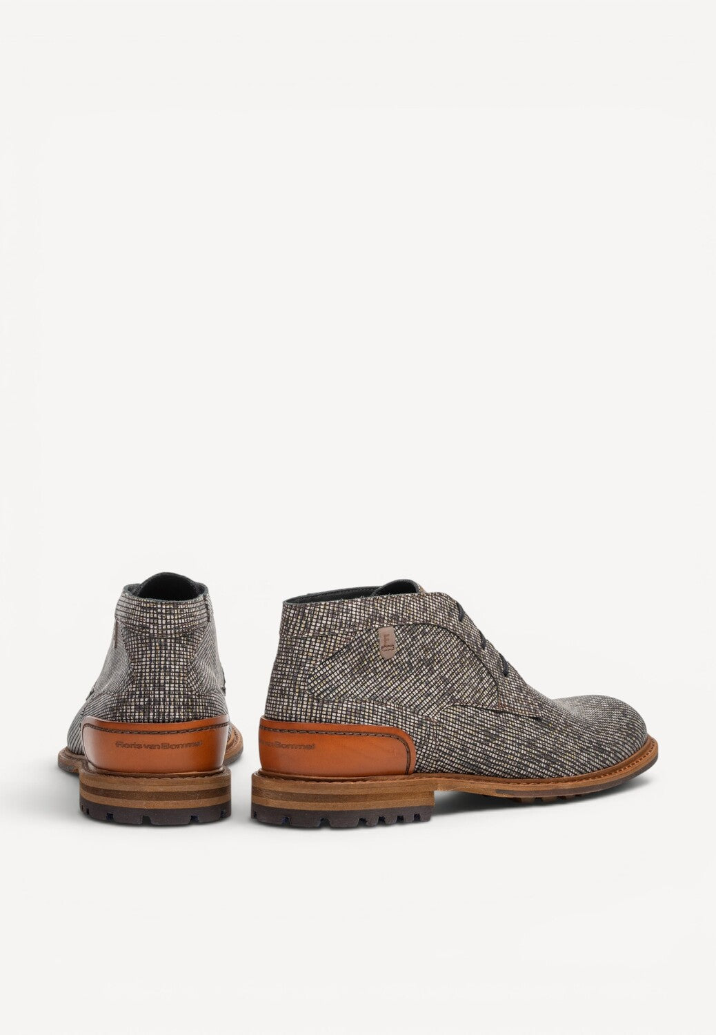 Heren boots-Bruin leer