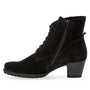DAMES BOOTS+KORT LAARS-Zwart suède