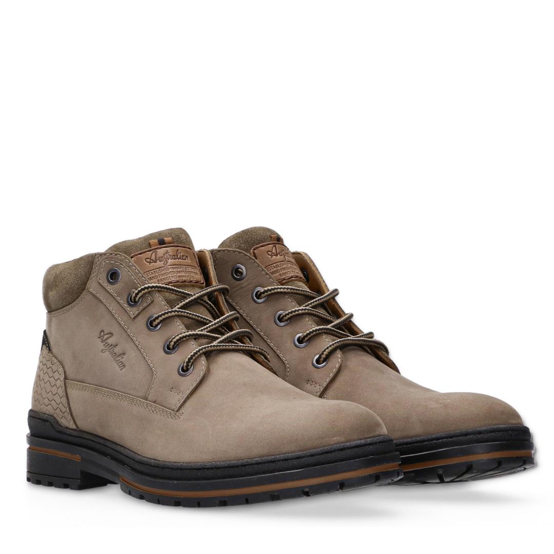 Heren boots-Beige suède/nubuck