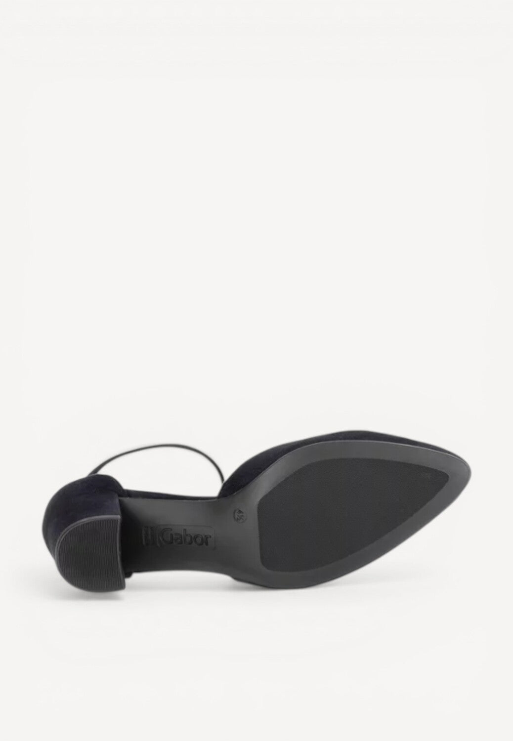 BALLERINAS + PUMPS-Blauw suède/nubuck