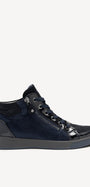DAMES SPORTIEVE VETERSCHO-Blauw suède/nubuck
