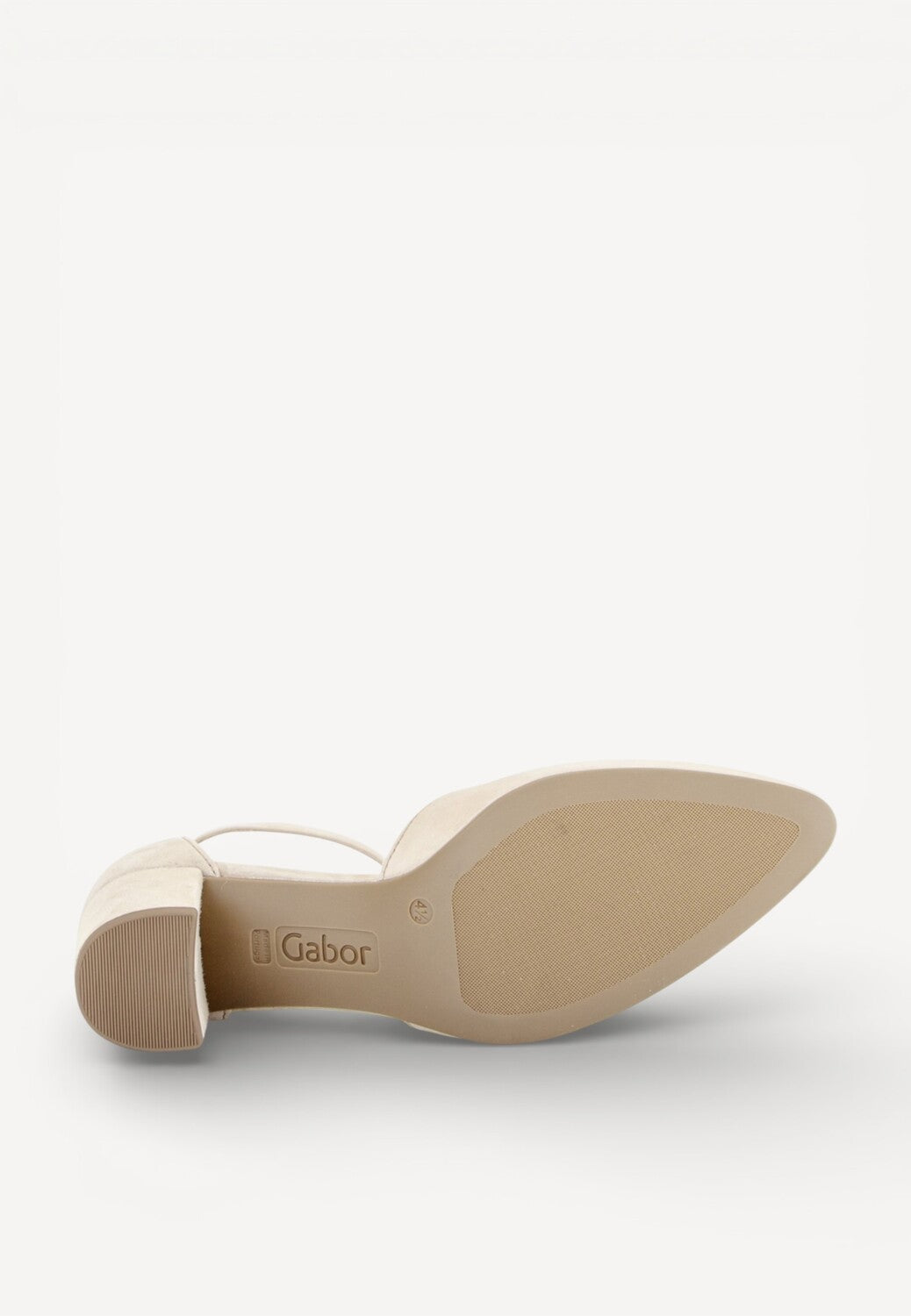 BALLERINAS + PUMPS-Beige suède/nubuck