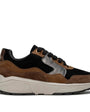 DAMES SPORTIEVE VETERSCHO-Bruin combi kleur