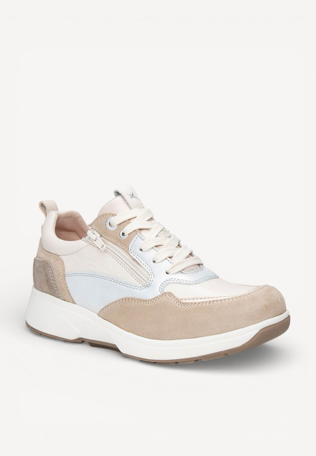 DAMES SPORTIEVE VETERSCHO-Beige combi kleur