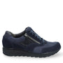 DAMES SPORTIEVE VETERSCHO-Blauw leer