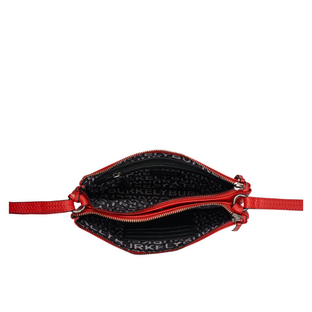 Handtassen-Rood leer