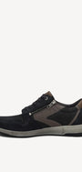 Heren veterschoenen-Blauw suède/nubuck