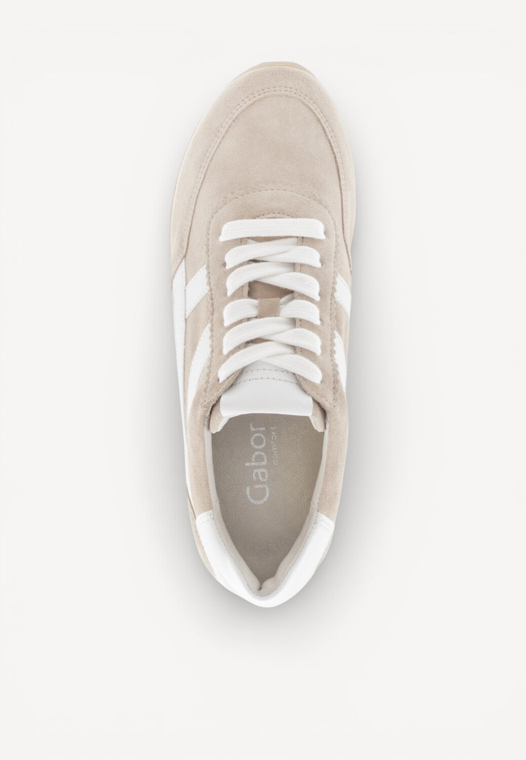 DAMES SPORTIEVE VETERSCHO-Beige suède/nubuck