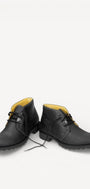 Heren boots-Zwart leer