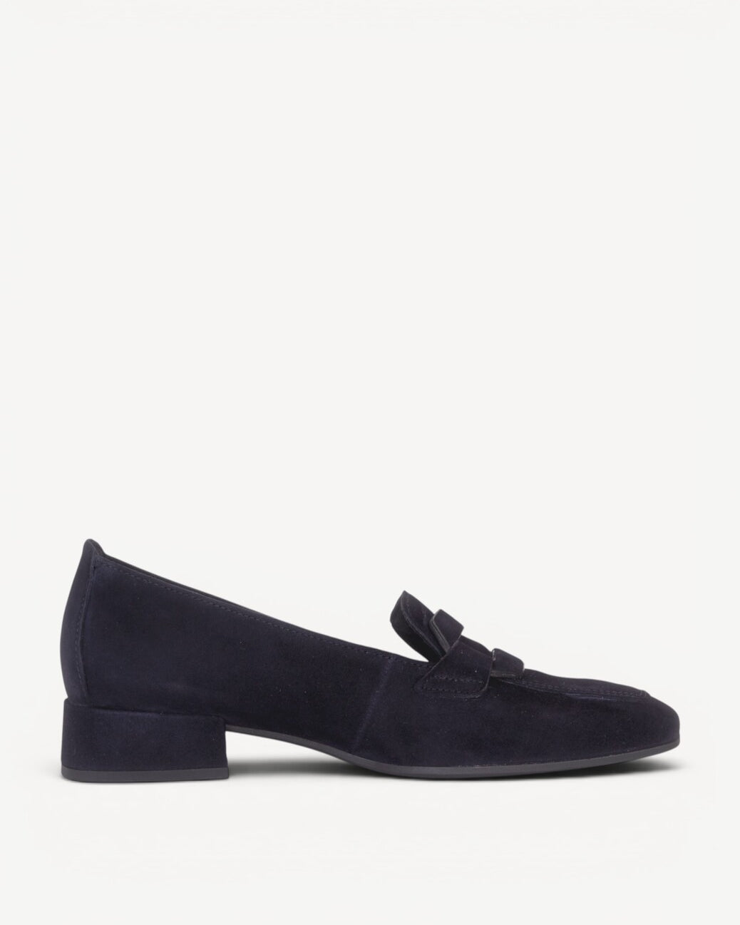 DAMES INSTAPSCHOENEN-Blauw suède/nubuck