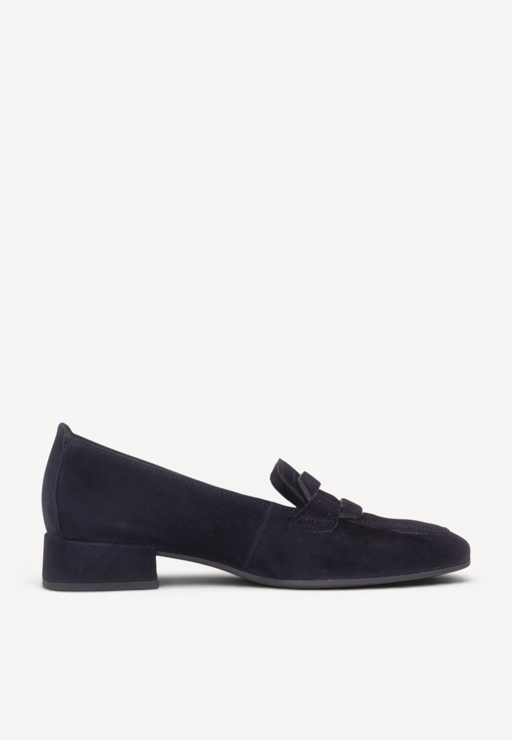 DAMES INSTAPSCHOENEN-Blauw suède/nubuck