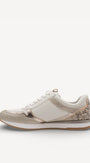 DAMES SPORTIEVE VETERSCHO-Beige leer