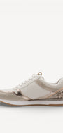 DAMES SPORTIEVE VETERSCHO-Beige leer