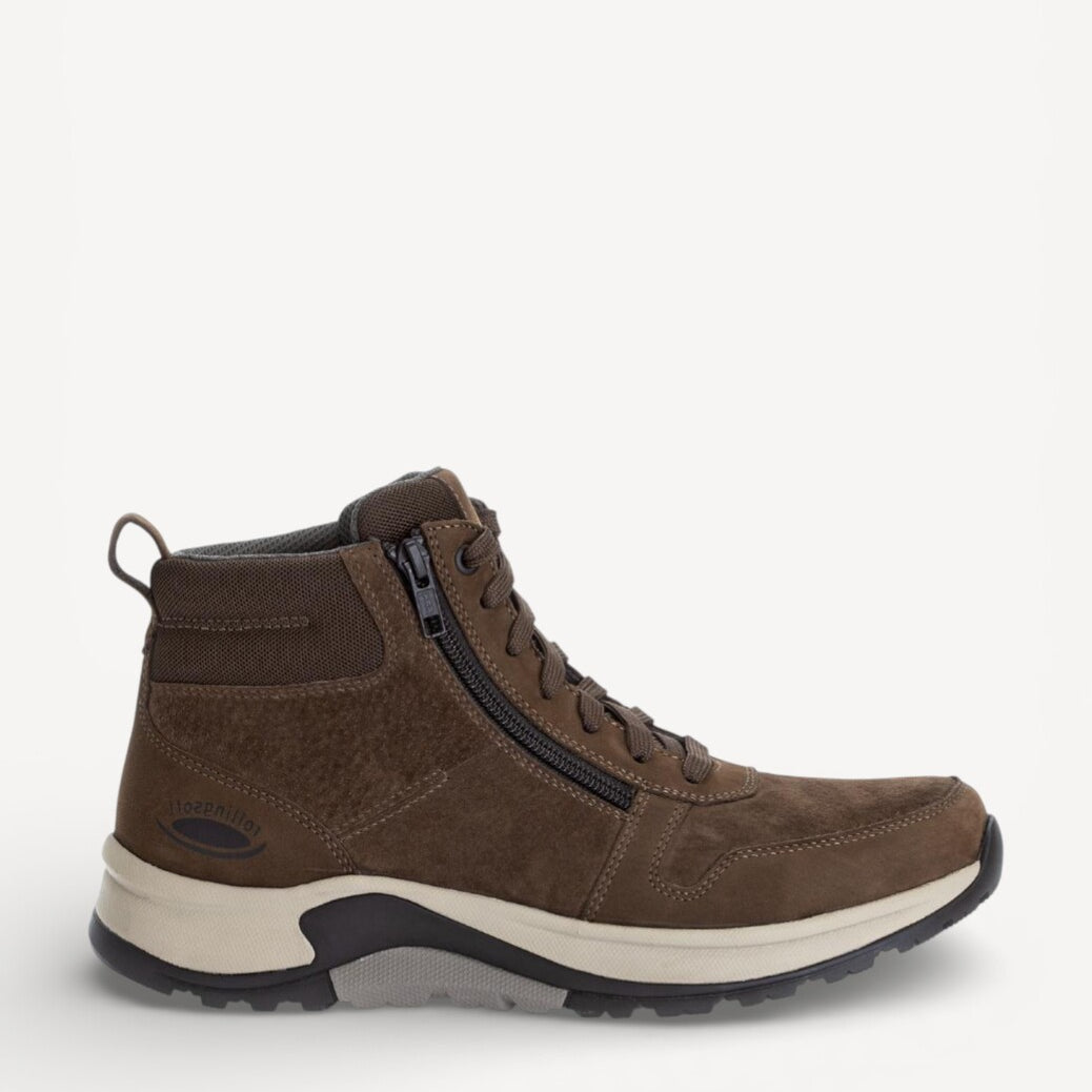 Heren boots-Bruin suède