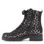 DAMES BOOTS+KORT LAARS-Brons combi kleur