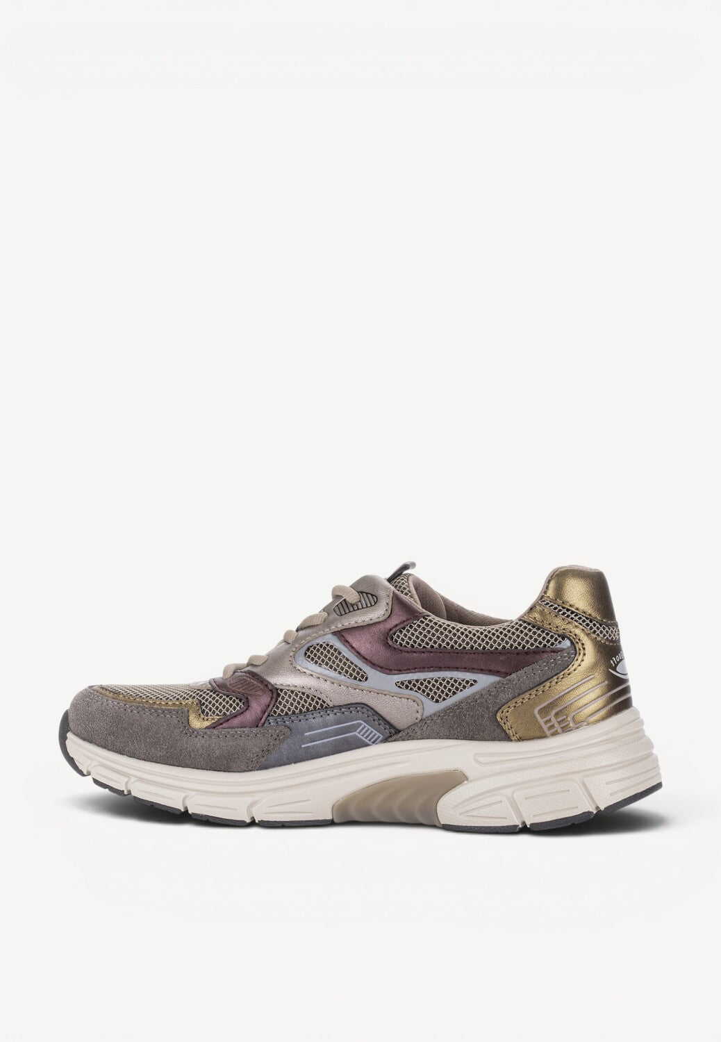 DAMES SPORTIEVE VETERSCHO-Beige combi kleur