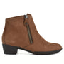 DAMES BOOTS+KORT LAARS-Bruin suède